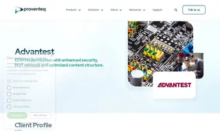 Preview of the Advantest Case Study