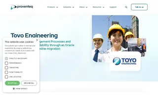 Preview of the Toyo Engineering Case Study