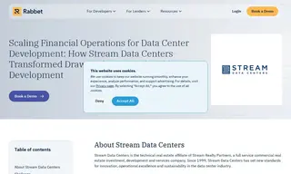 Preview of the Stream Data Centers Case Study