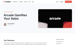 Preview of the Arcade Case Study