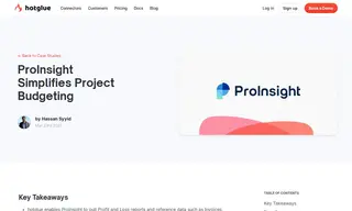 Preview of the Proinsight Case Study