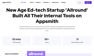 Preview of the Allround Case Study