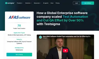 Preview of the AFAS Software Case Study