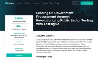 Preview of the Leading UK Government Procurement Agency Case Study