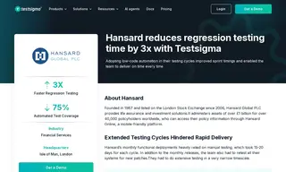 Preview of the Hansard Global PLC Case Study