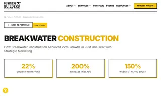 Preview of the Breakwater Construction Case Study