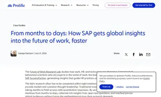 Preview of the SAP SuccessFactors Case Study