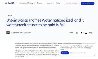 Preview of the Thames Water Case Study