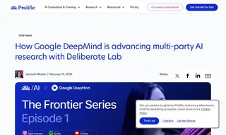 Preview of the Google DeepMind (pair Team) Case Study