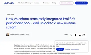 Preview of the Voiceform Case Study