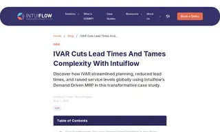 Preview of the IVAR Case Study