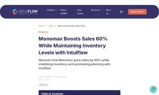 Preview of the Monomax Case Study