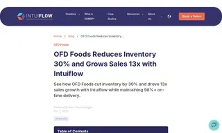 Preview of the OFD Foods Case Study