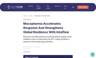 Preview of the Macopharma Case Study