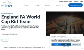Preview of the England FA World Cup Bid Team Case Study
