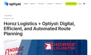 Preview of the Horoz Logistics (Horoz Lojistik) Case Study