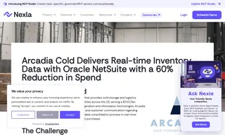 Preview of the Arcadia Cold Storage & Logistics Case Study