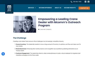 Preview of the Leading Crane Dealer Case Study