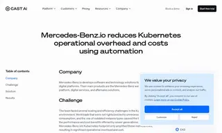 Preview of the Mercedes-Benz.io Case Study