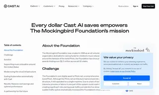 Preview of the The Mockingbird Foundation Case Study
