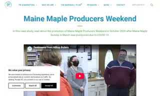 Preview of the Maine Maple Producers Association Case Study