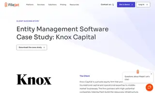 Preview of the Knox Capital Case Study