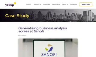 Preview of the Sanofi Case Study