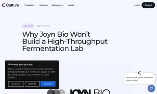 Preview of the Joyn Bio Case Study