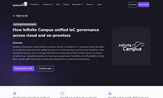 Preview of the Infinite Campus Case Study