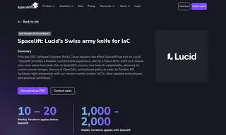 Preview of the Lucid Software Case Study