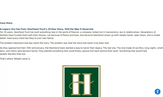 Preview of the Heartland Trust Case Study