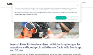 Preview of the Legends Event Photo Case Study