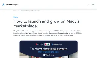 Preview of the Macy's Case Study