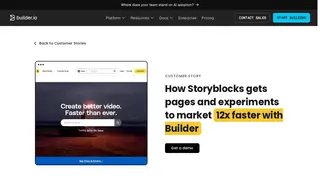 Preview of the Storyblocks Case Study