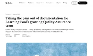 Preview of the Learning Pool Case Study