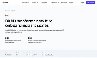 Preview of the BKM Capital Partners Case Study