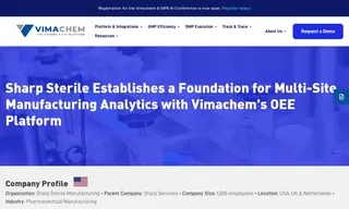 Preview of the Sharp Sterile Manufacturing Case Study