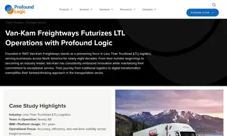 Preview of the Van-Kam Freightways Case Study