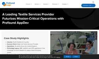Preview of the Major UK Textile Services Provider Case Study