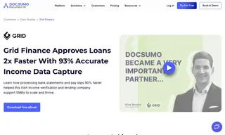 Preview of the Grid Finance Case Study