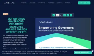 Preview of the U.S. Governors Case Study