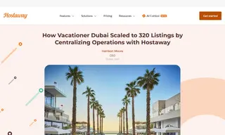 Preview of the Vacationer Dubai Case Study