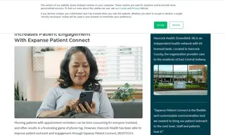 Preview of the Hancock Health Case Study
