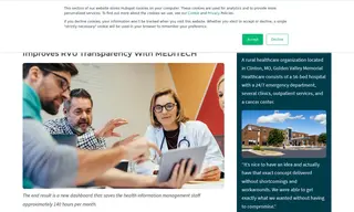 Preview of the Golden Valley Memorial Healthcare Case Study