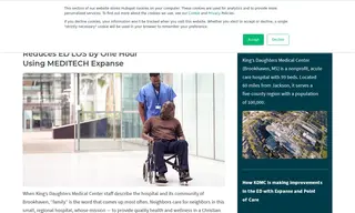 Preview of the King’s Daughters Medical Center Case Study