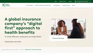 Preview of the Global Fortune 100 Insurance Company Case Study