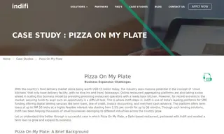 Preview of the Pizza On My Plate Case Study