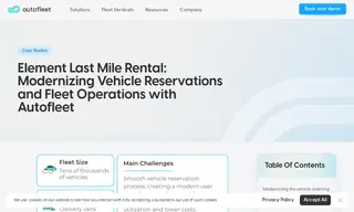 Preview of the Element Last Mile Rental Case Study