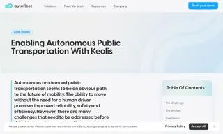 Preview of the Keolis Case Study