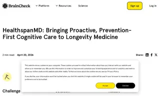 Preview of the HealthspanMD Case Study